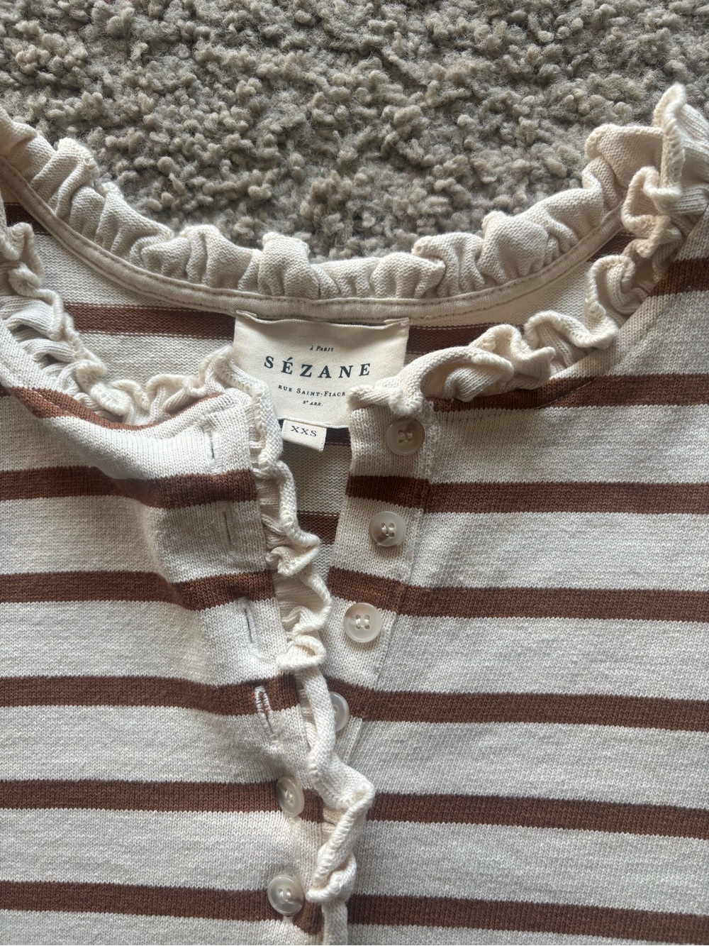 Sézane Gael Mariniere shirt